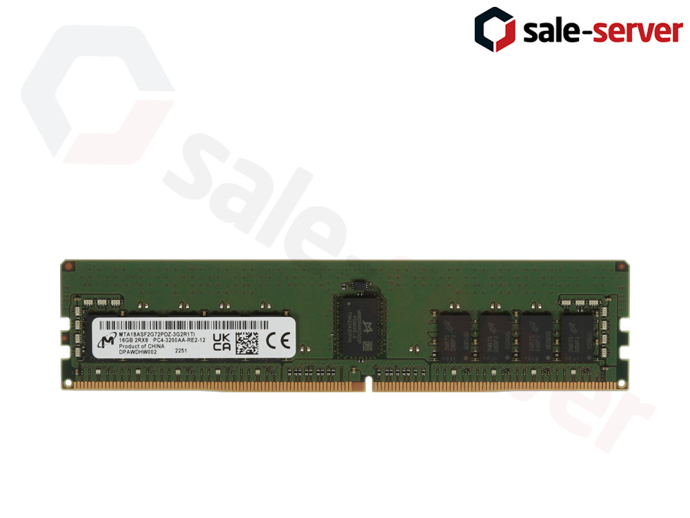 16GB DDR4 PC4-25600 (3200A) ECC REG